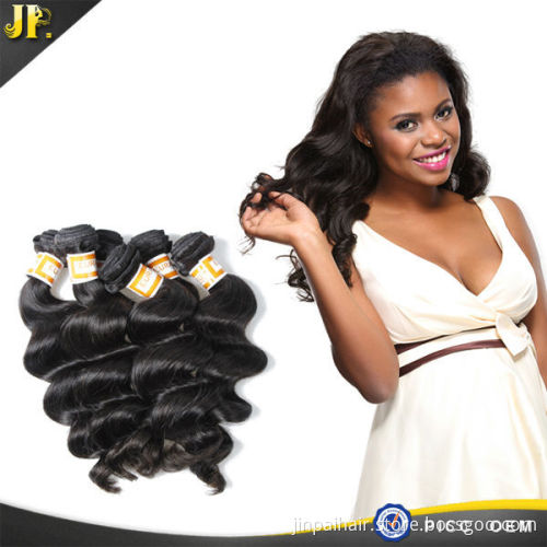 Jinpai Hair 2015 Unprocessed Best Quality 5A Grade Virgin Human Loose Wave Hair Extensions